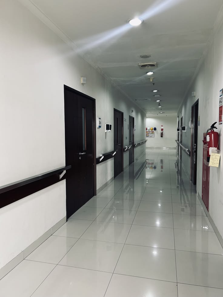 Hospital corridor